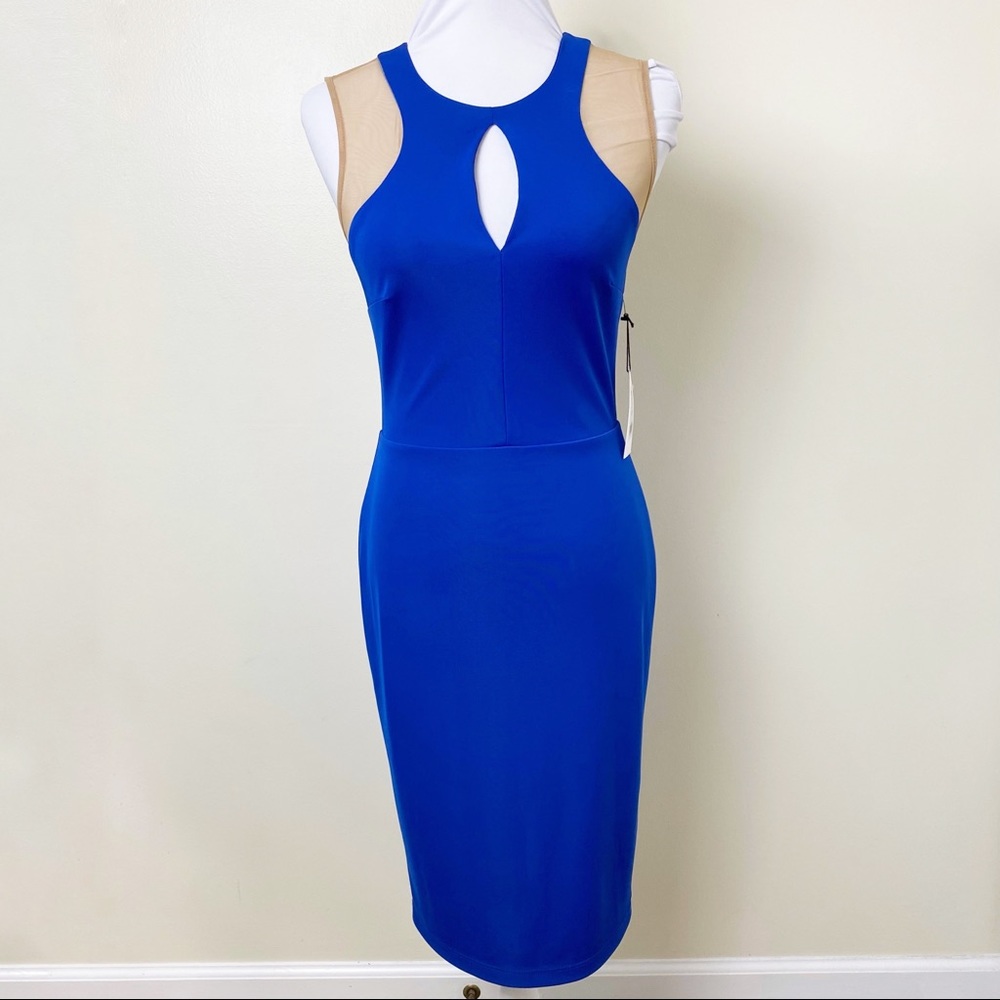 Bailey 44 Dylan Royal Blue Bodycon Cocktail Dress NWT